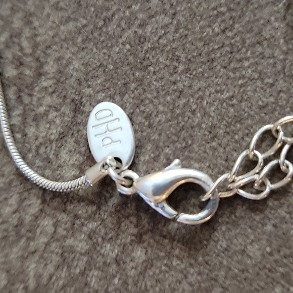 Vtg PHD Minimalist Geometric Square Chain Necklace Earrings Set - Picture 6 of 8